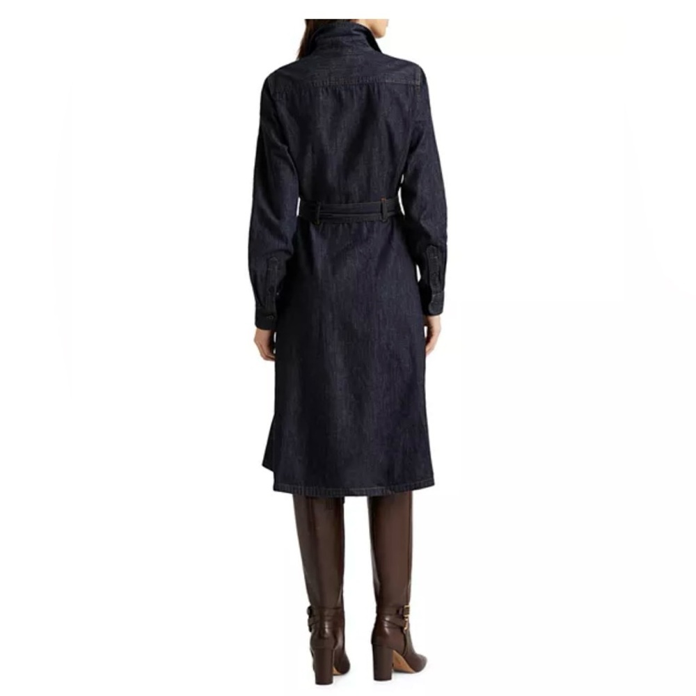 Ralph Lauren Denim Shirt Dress - Picture 2 of 12